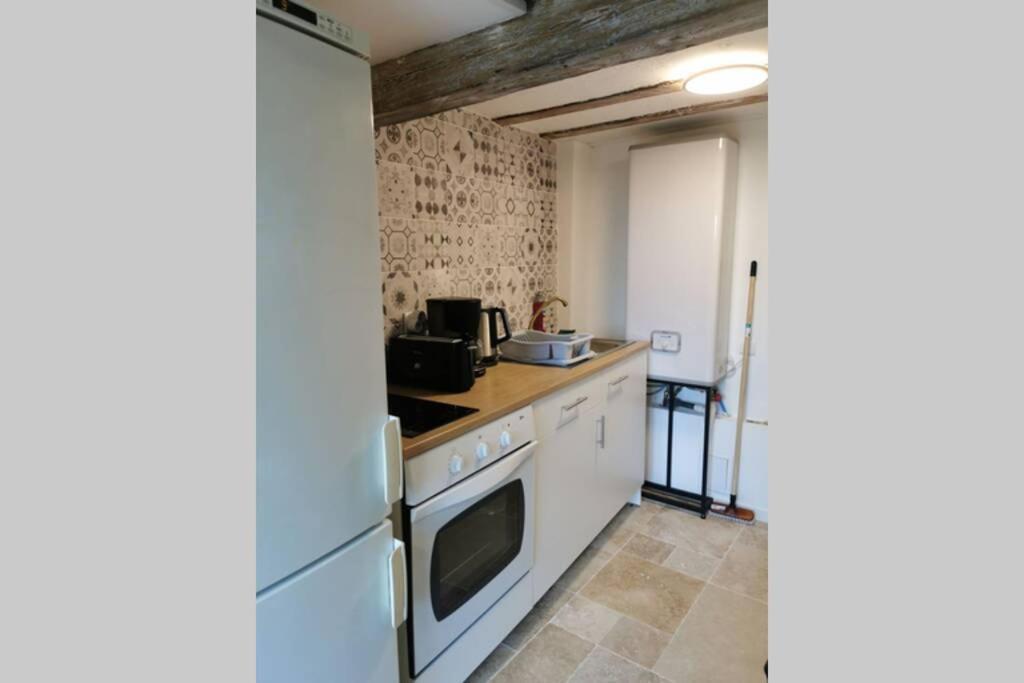 Apartament Le 3 De Coeur Avec Terrasse Honfleur Zewnętrze zdjęcie